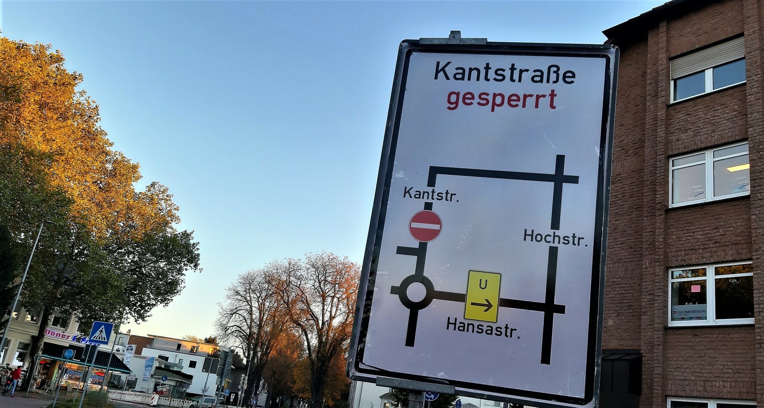 Unnas Stau-Baustelle nicht im Zeitplan – Kantstraße weiter gesperrt
