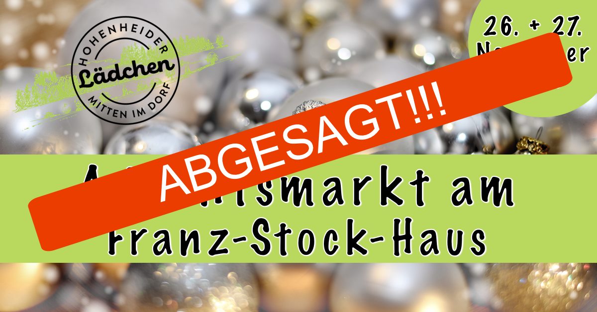 Weitere ziehen „Reißleine“:  Auch Adventsmarkt in Fröndenberg und Massener Weihnachtsmarkt abgesagt