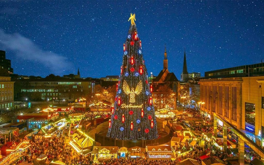 Einschalten der Weihnachtsbaum-Lichter in Dortmund: Livestream statt Liveprogramm