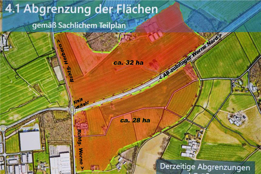Bürgerentscheid in Werne: Deutliche Mehrheit lehnt Industrie- und Gewerbegebiet ab