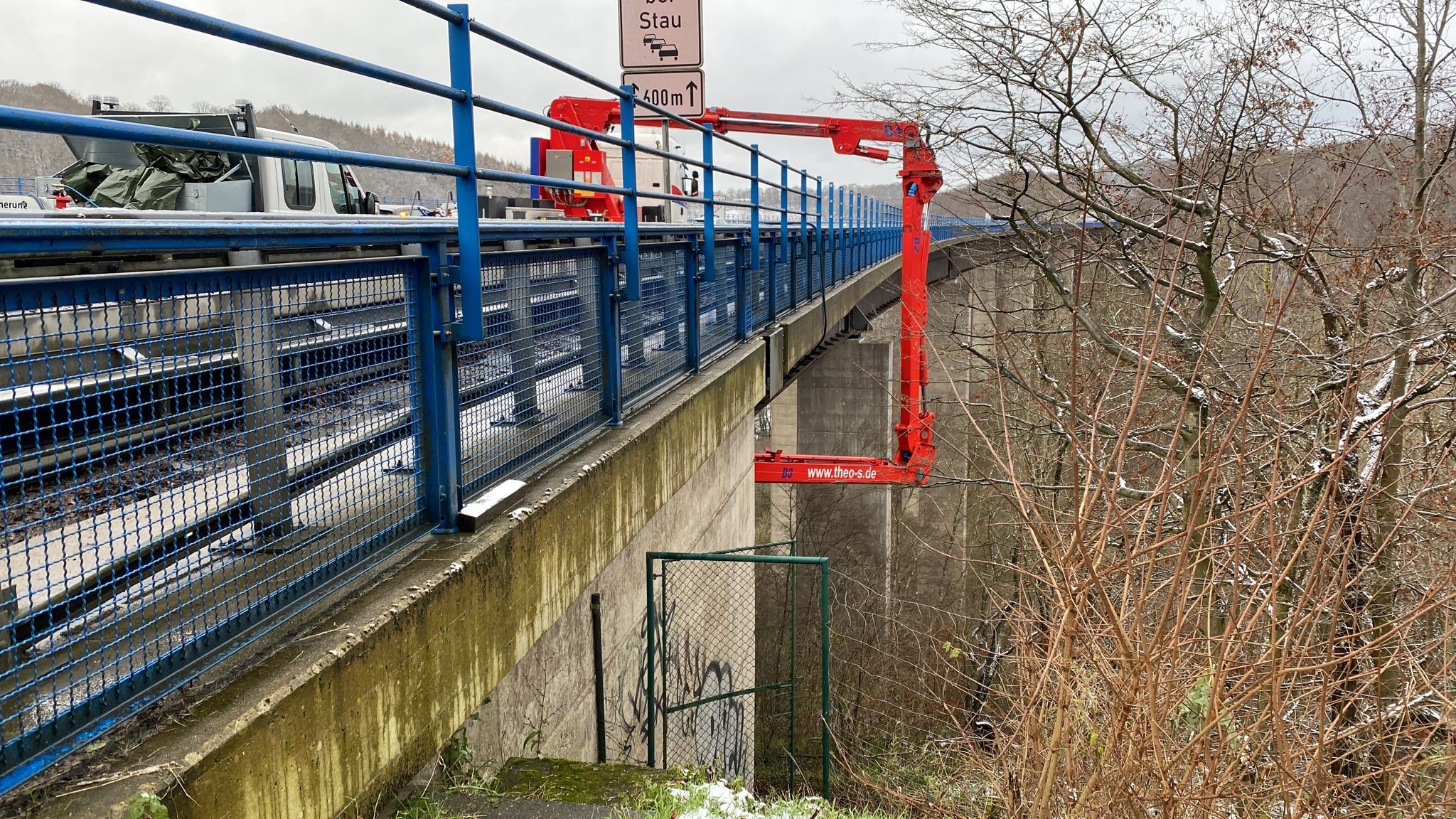 A45-Vollsperrung: Notverstärkung an Rahmedebrücke ermöglicht in 3-4 Monaten nur Pkw-Verkehr