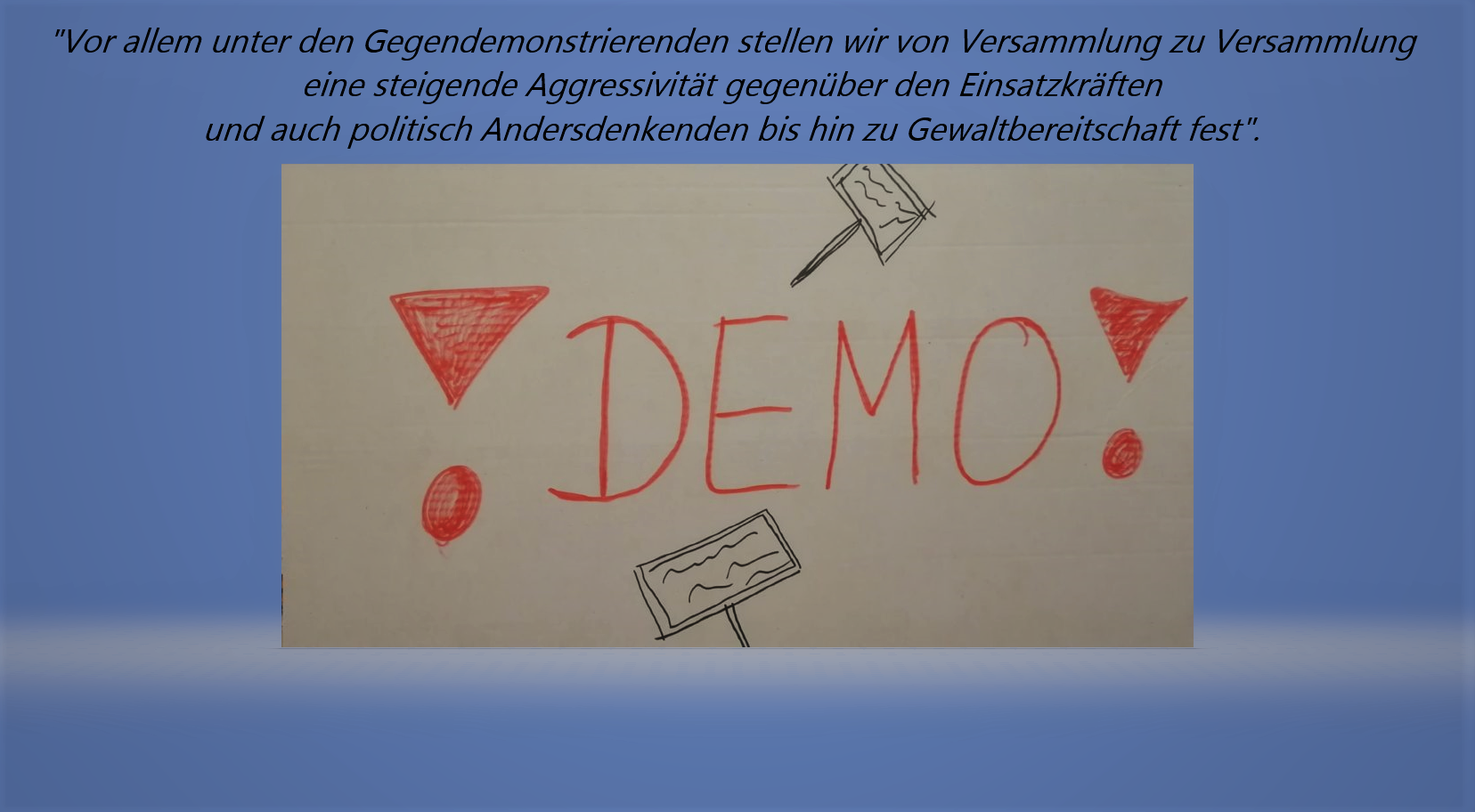 Zunehmende Gewaltbereitschaft bei einigen Montags-Demos – vor allem bei einer Gruppe