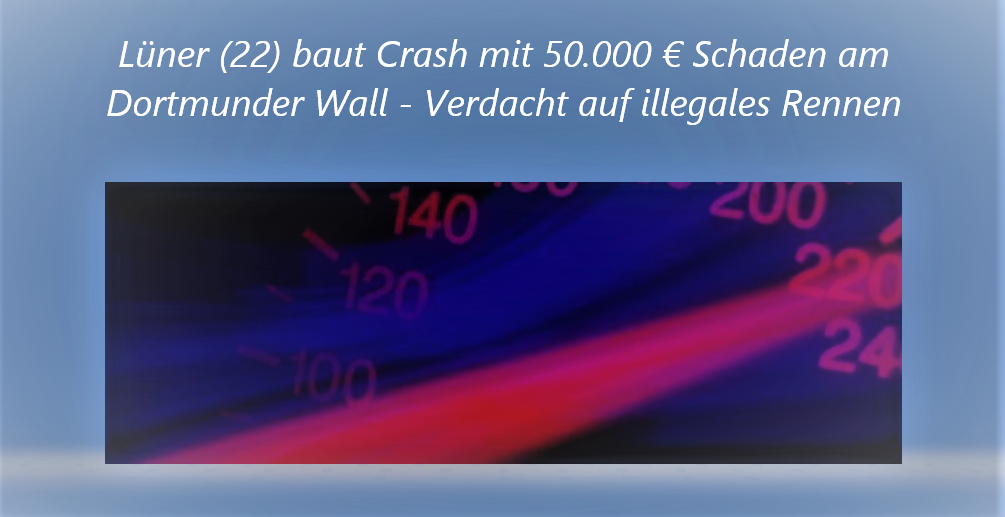 Lünener (22) wird nach 50.000 €-Crash auf dem Wall sein Auto und Mobiltelefon los