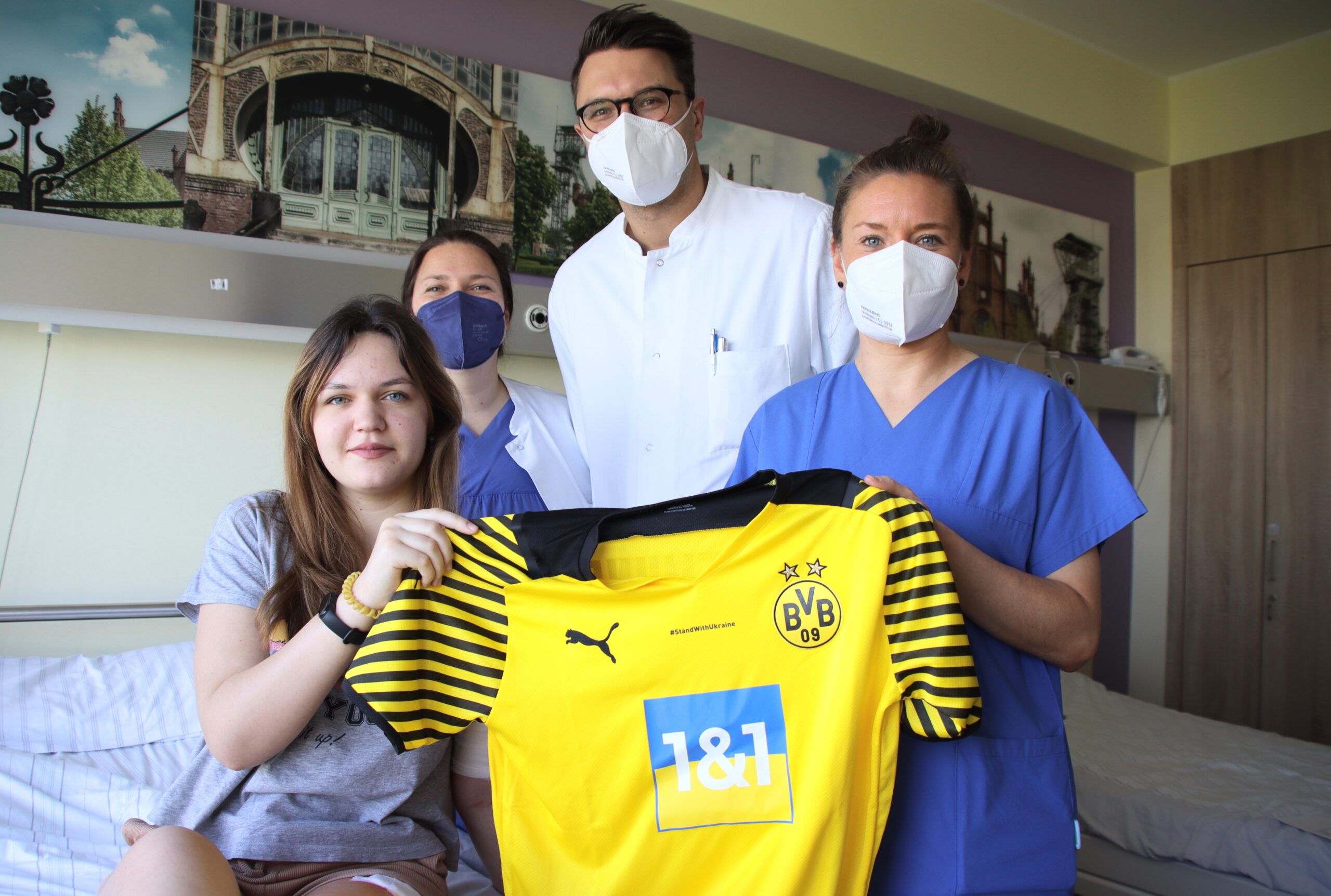 Durch Granatensplitter schwer verletzt – Junge Ukrainerin (17) erfolgreich im Klinikum operiert