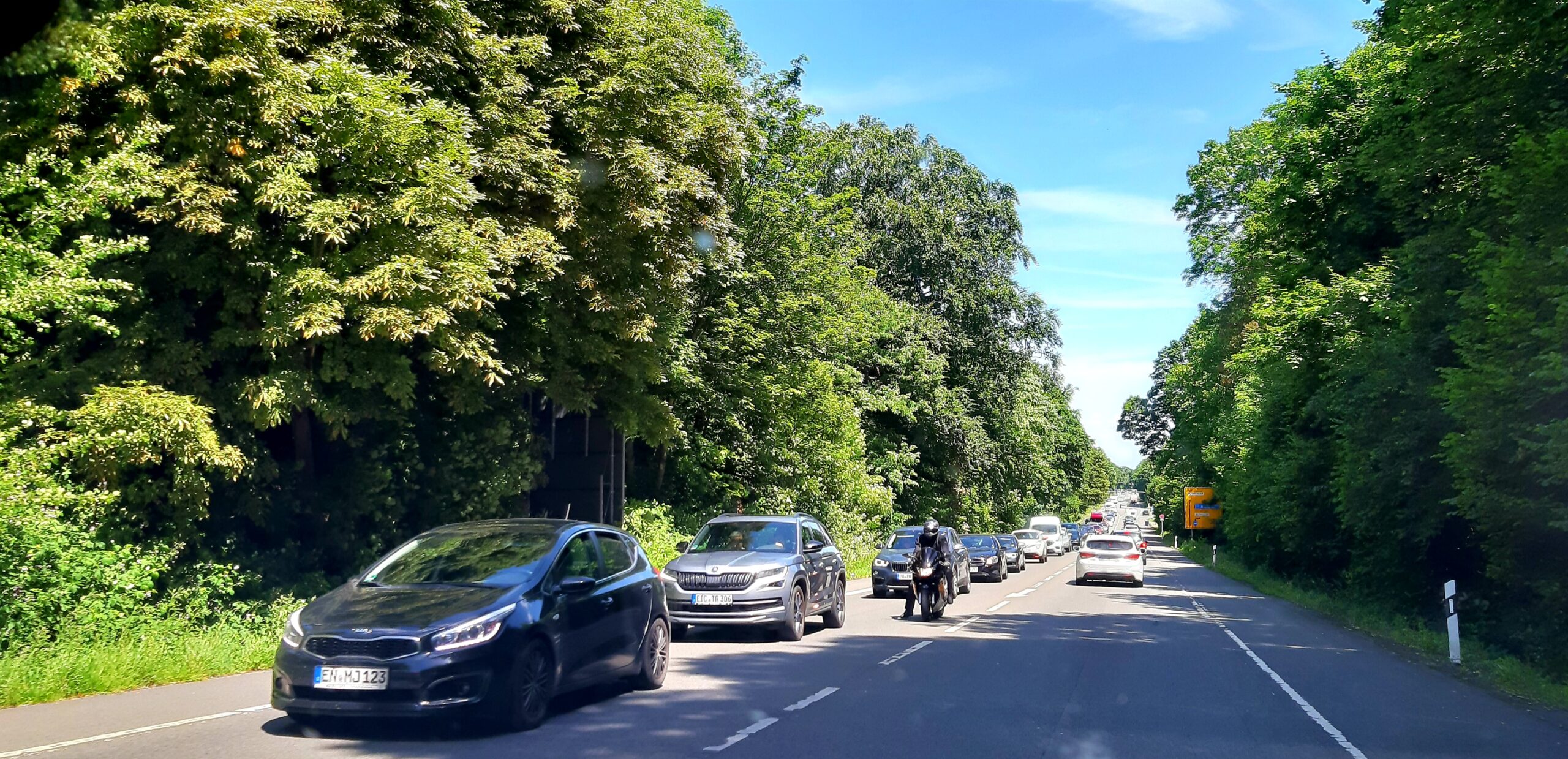 Vollsperrung der A44 sorgt für Staus rund um Unna