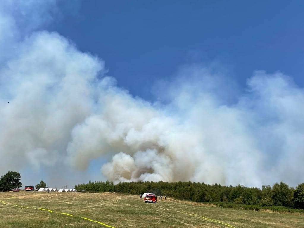 60.000 qm in Flammen – Waldbrand in Sundern geriet außer Kontrolle
