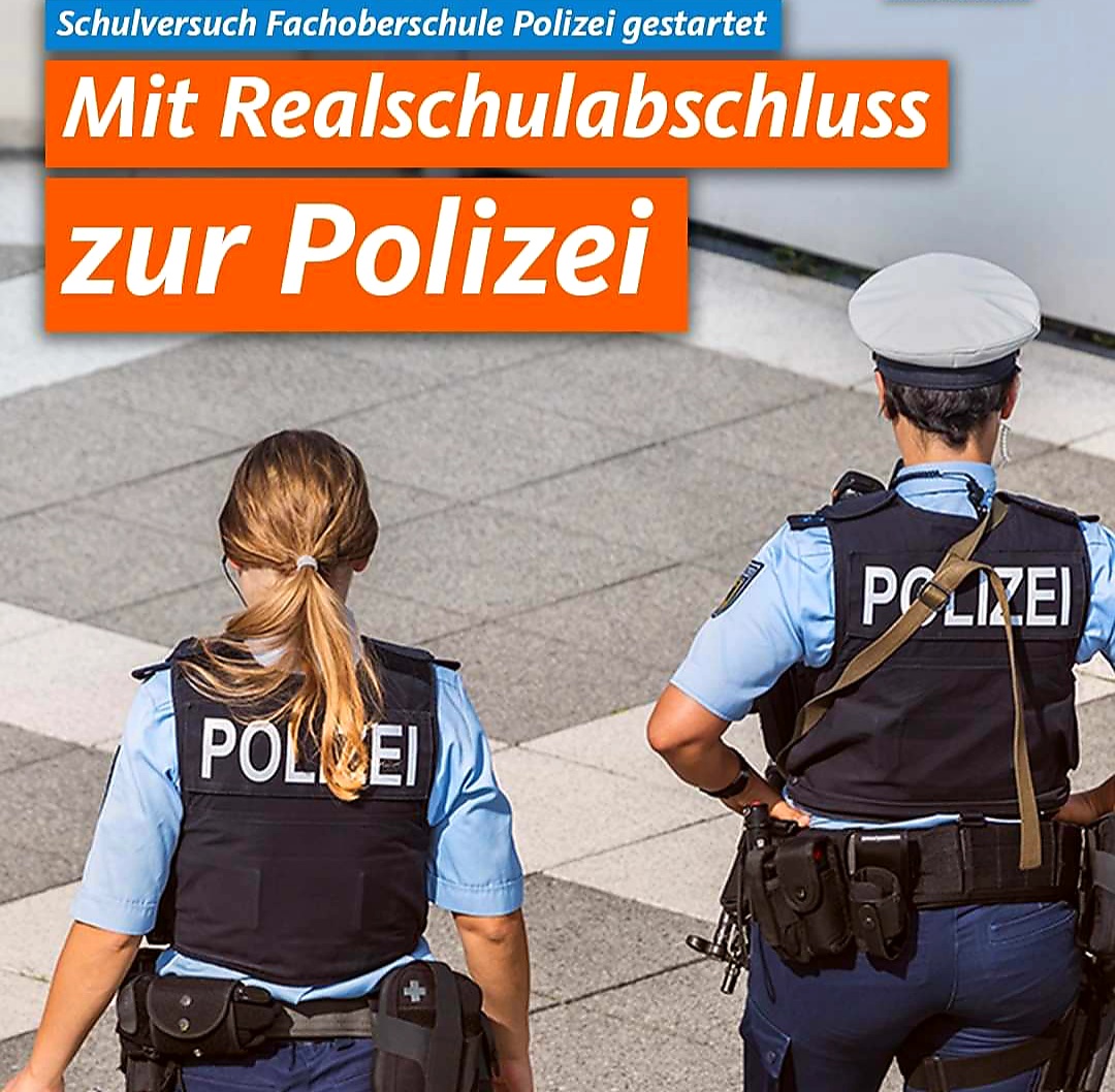 Mit Realschulabschluss Polizist werden