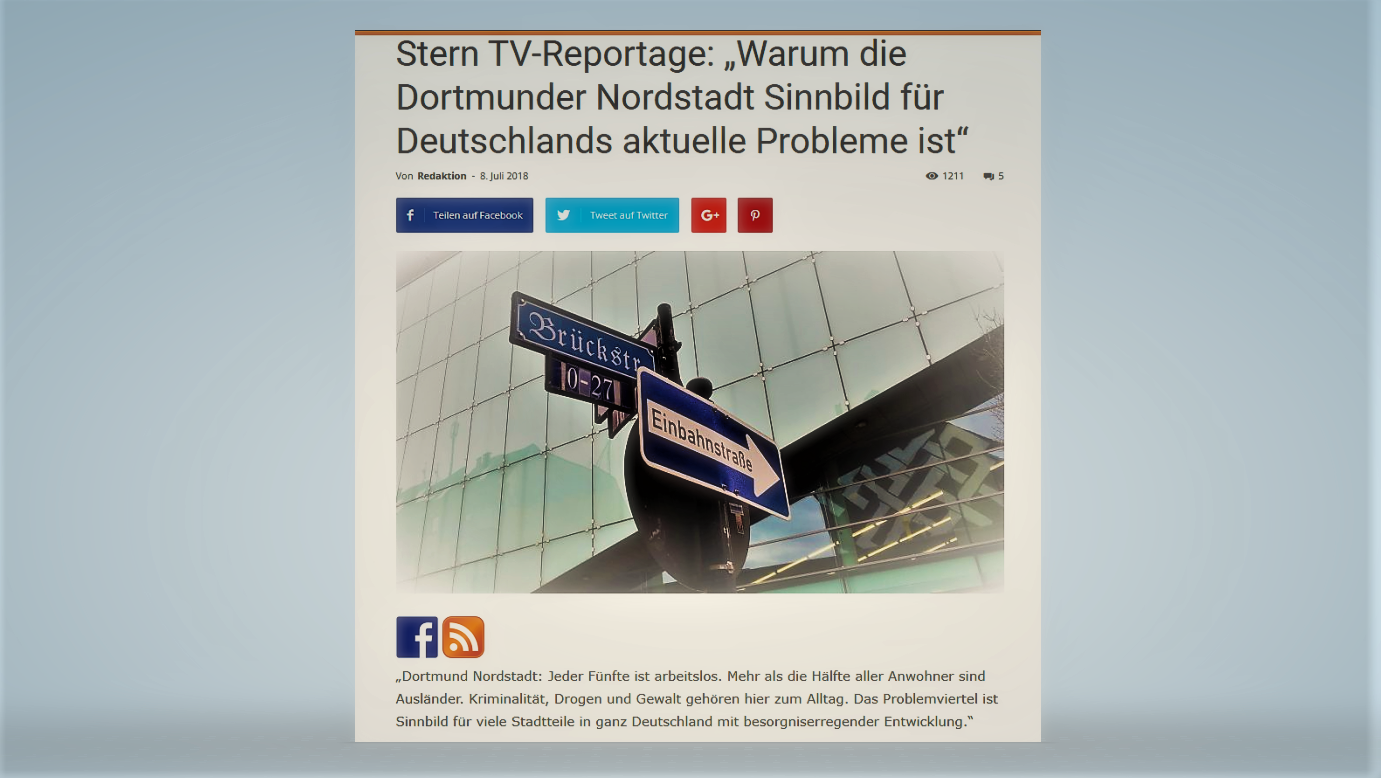 #Archiv: „Dortmunder Nordstadt: Zwischen Arbeitslosigkeit und Verwahrlosung“ – Der Polizeichef übt sich weiter im Weichzeichnen