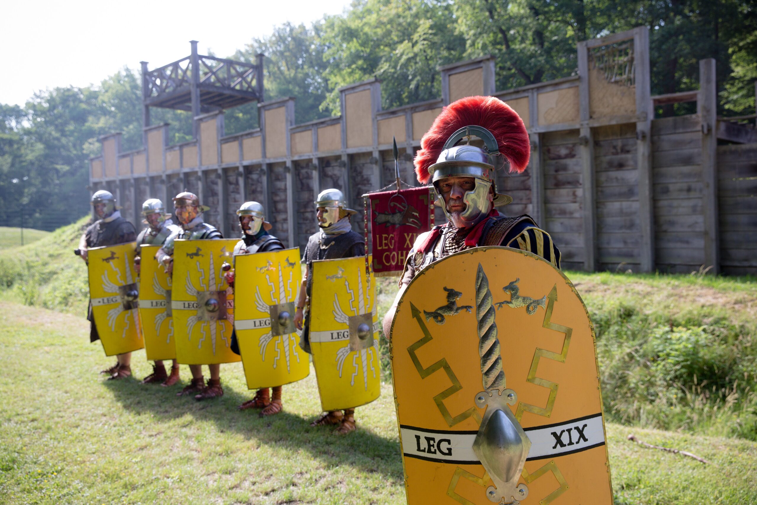 Klirrende Schwerter und Gladiatoren: Internationales Römerfest in Bergkamen