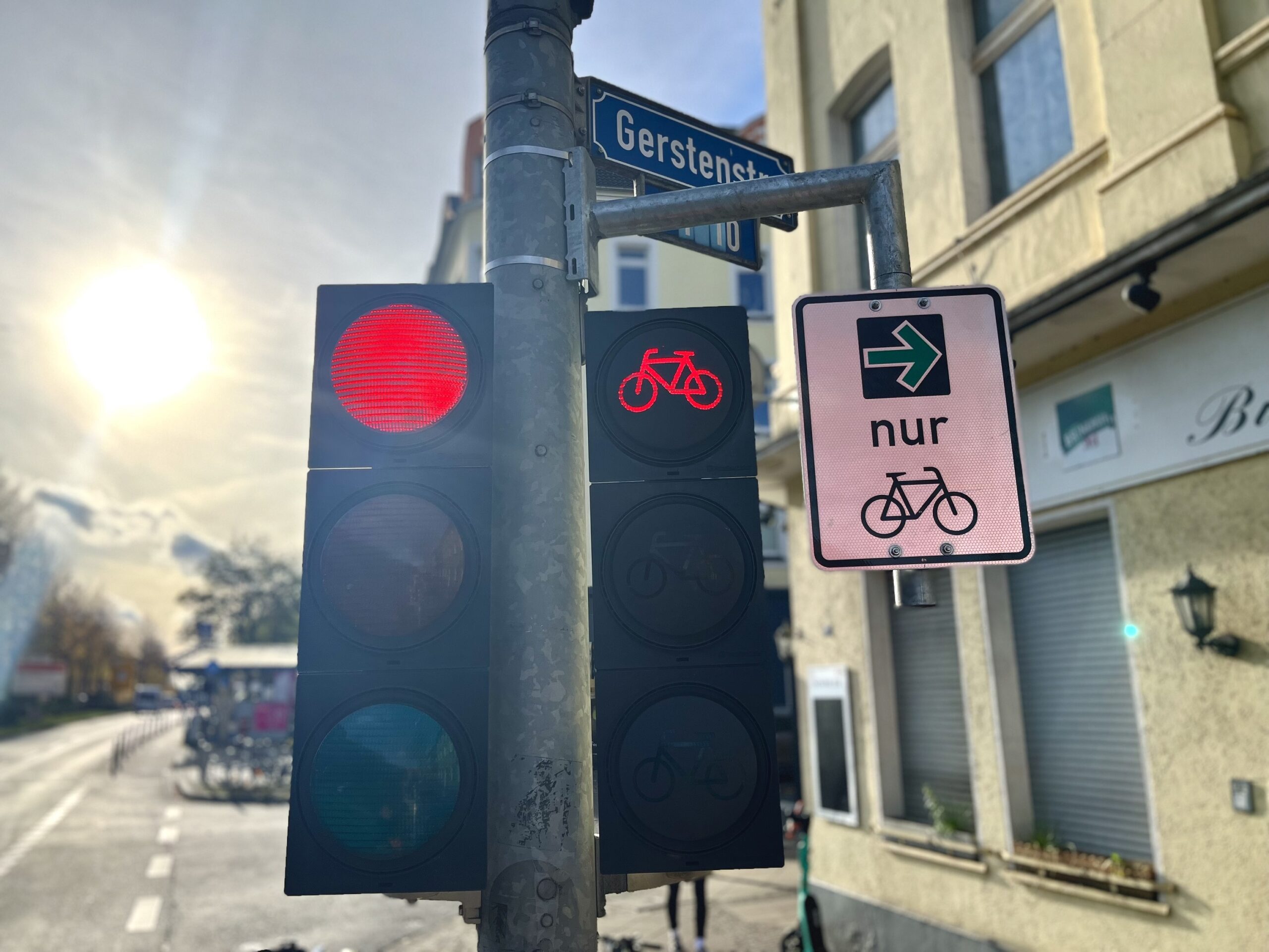 24 Mal in Dortmund: Grüner Pfeil exklusiv für Radfahrer