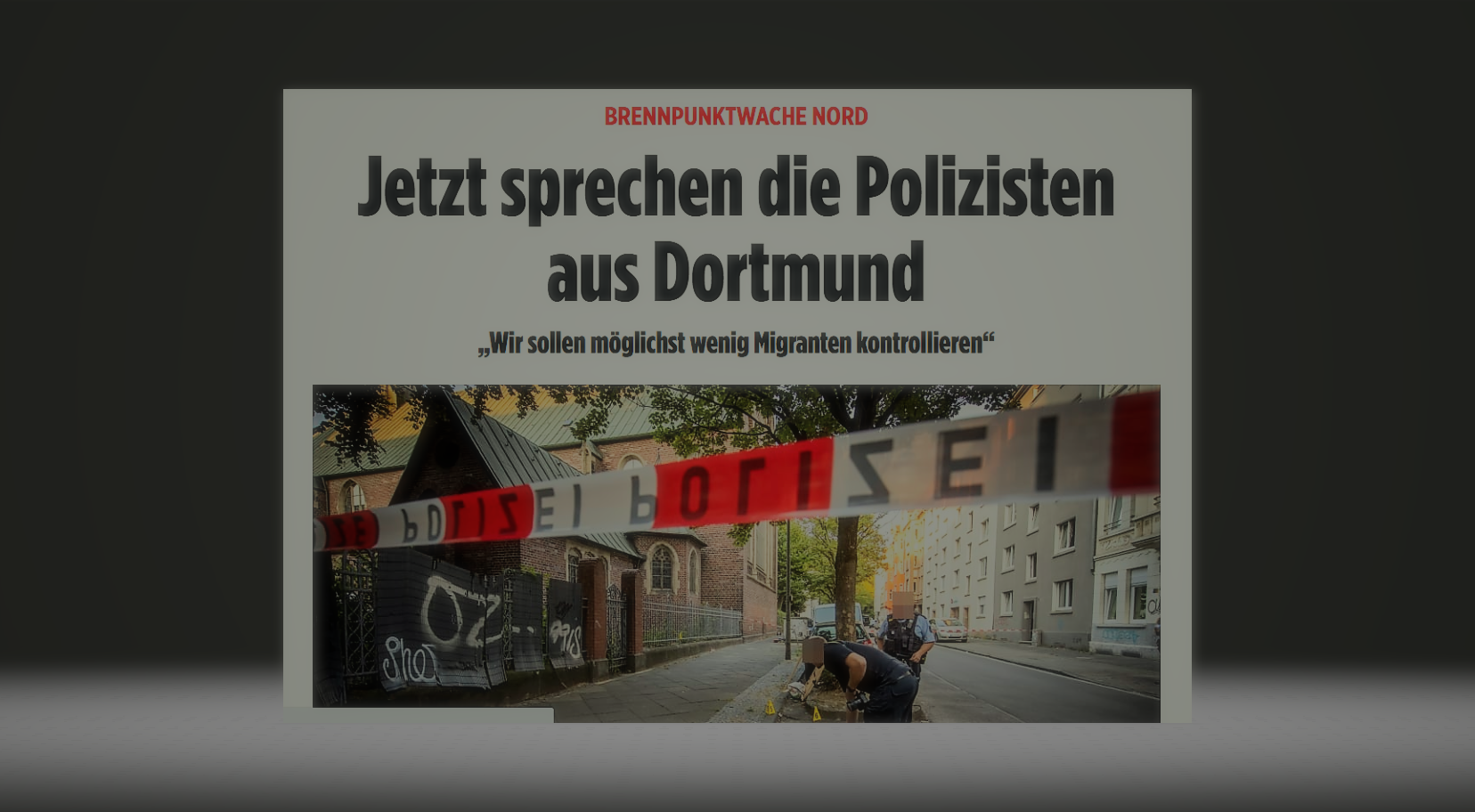 „Sollen möglichst wenig Migranten kontrollieren“: Polizei DO nimmt Stellung zu schweren Vorwürfen in Sachen Nordstadt