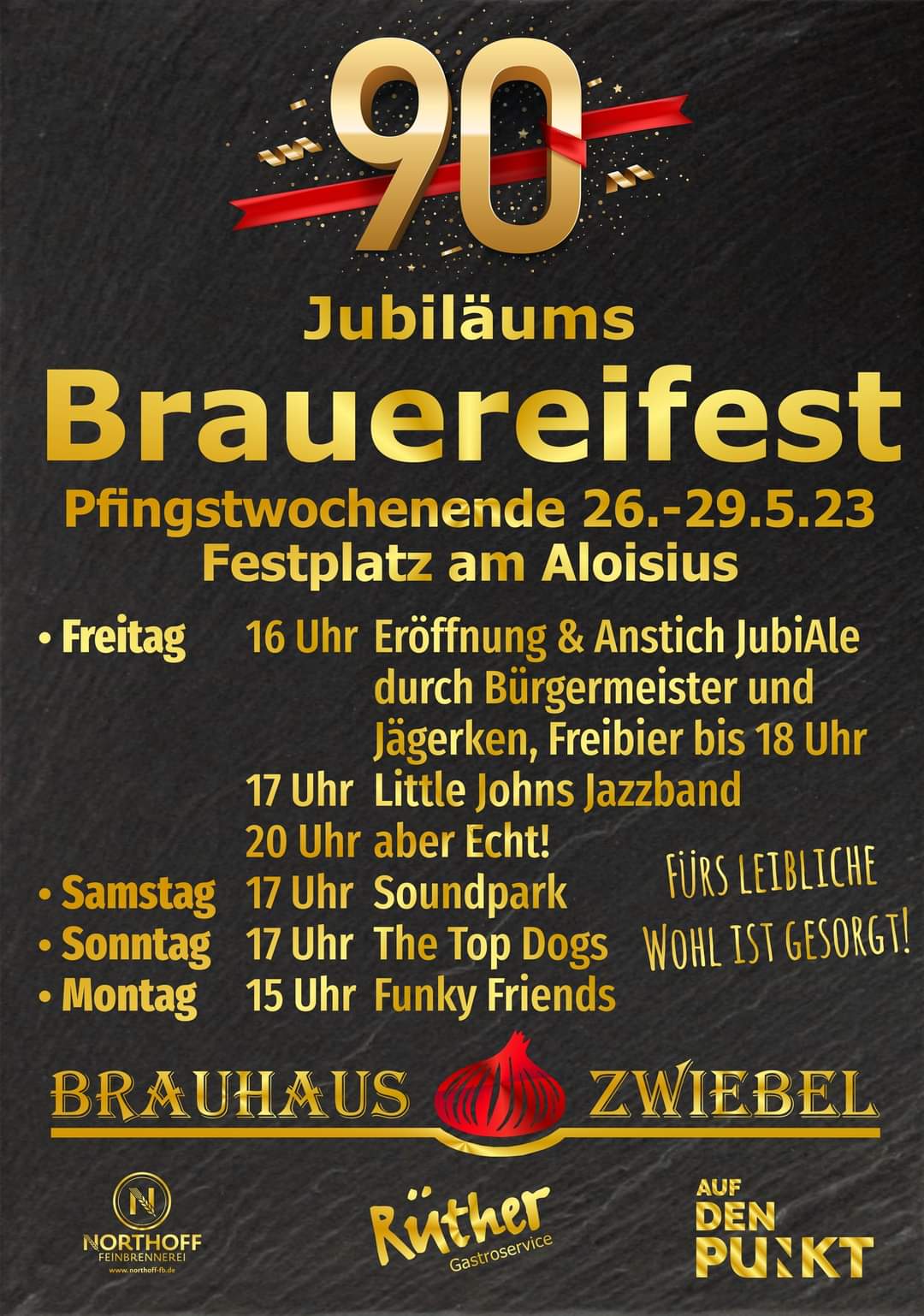 Hopfentee-Liebhaber willkommen: Brauhaus Zwiebel in Soest feiert an Pfingsten Jubiläums-Brauereifest