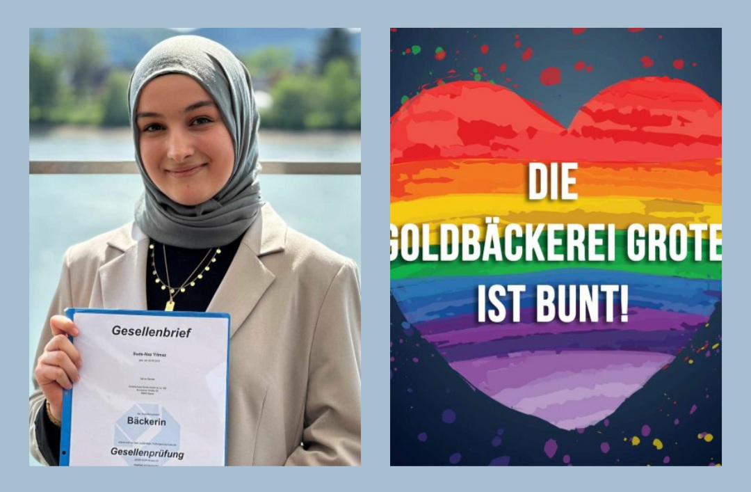 Rassistische Kommentare zu muslimischer Best-Gesellin: Bäckerei Grote zeigt Verfasser an