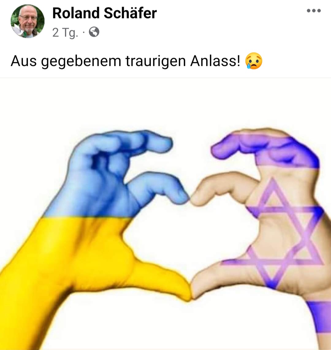 Heftige Reaktionen auf Israel-Post des Bergkamener Ehrenbürgermeisters Roland Schäfer (SPD)