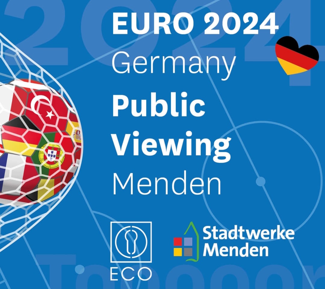 Public Viewing zur EM in Menden