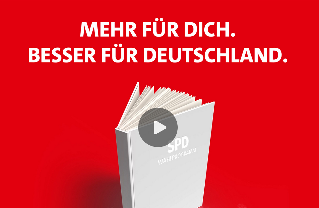 Scholz kommt nach Lünen – Wahlprogramm „Mehr für dich – besser für Deutschland“: Das steht drin