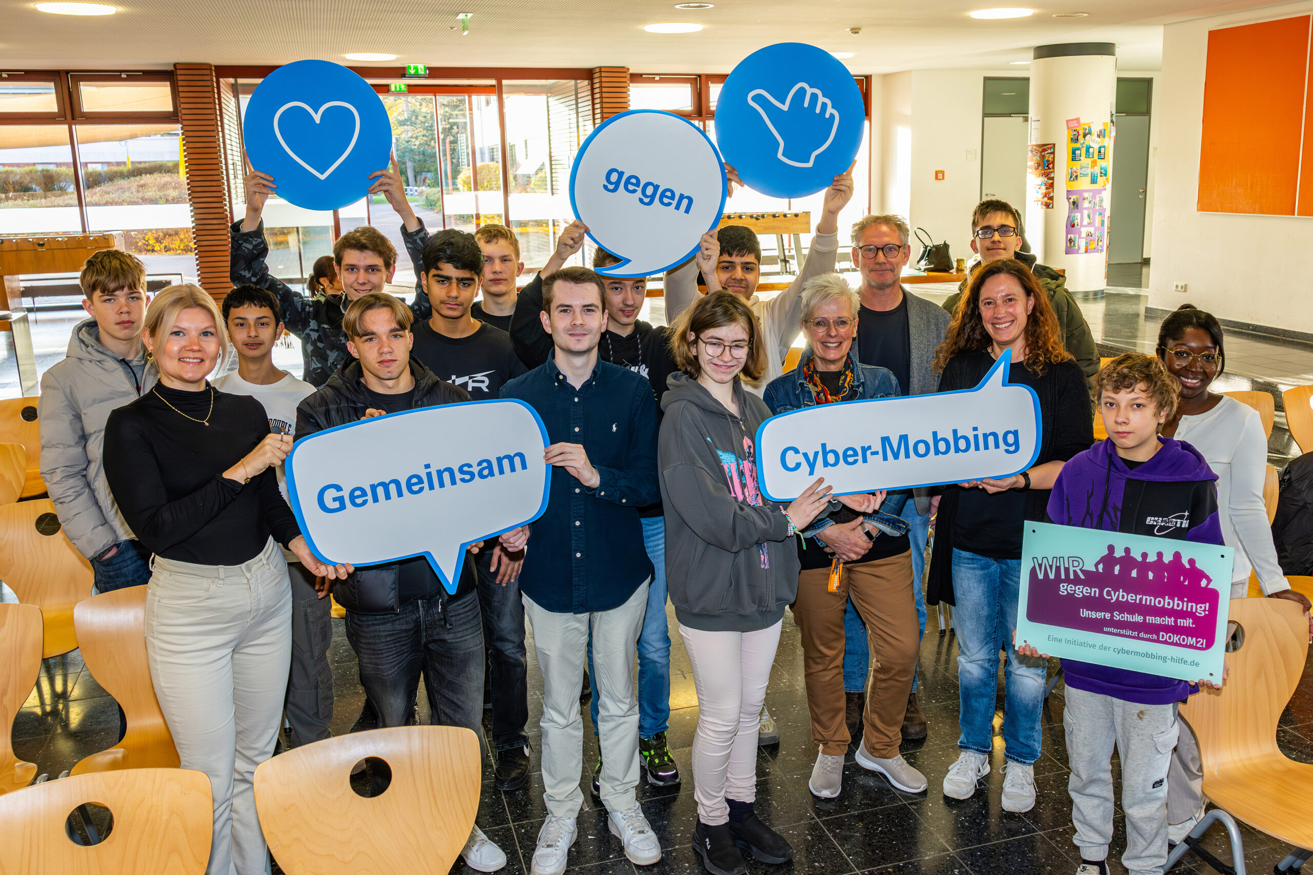 „WIR gegen Cybermobbing!“ an der Martin-Buber-Schule Dortmund