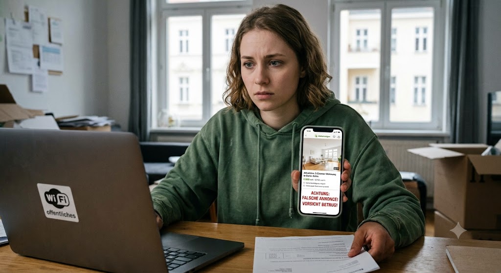 „Welche Wohnung?“ Lüdenscheiderin überweist Miete und Kaution auf Betrügerkonto